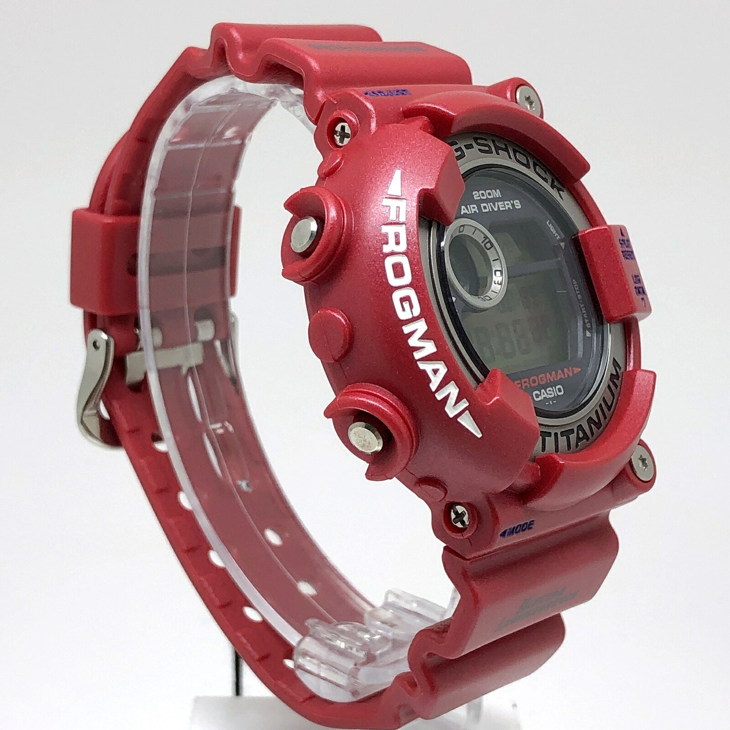 G-SHOCK DW-8201GF-4 Frogman Metallic Red Watch Size ONE SIZE
