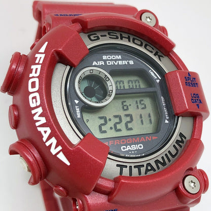 G-SHOCK DW-8201GF-4 Frogman Metallic Red Watch Size ONE SIZE