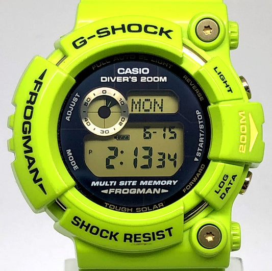 G-SHOCK FROGMAN Earthwatch ICERC Solar Watch Size ONE SIZE