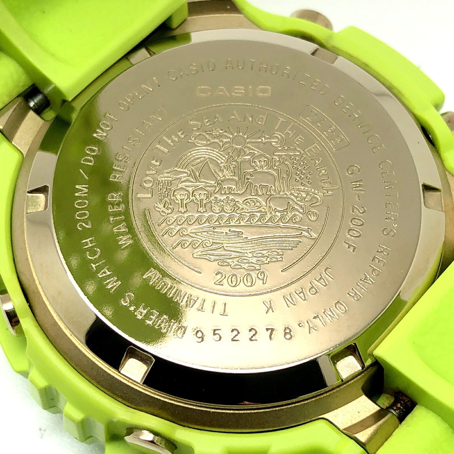 G-SHOCK FROGMAN Earthwatch ICERC Solar Watch Size ONE SIZE