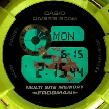 G-SHOCK FROGMAN Earthwatch ICERC Solar Watch Size ONE SIZE