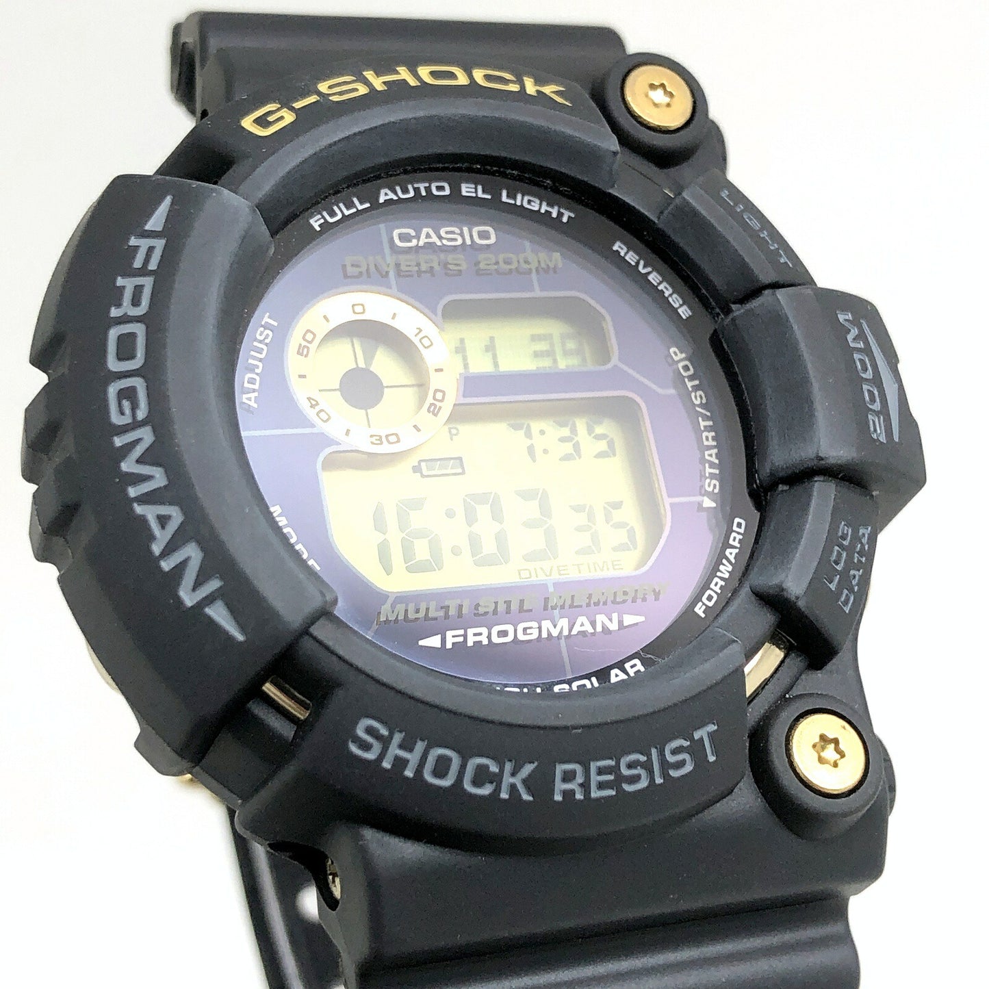G-SHOCK 25th Anniv Frogman Dawn Solar Watch Size ONE SIZE