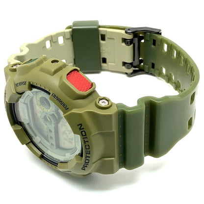 G-SHOCK GD-100PS-3 MAN BOX Khaki Digital Watch Size ONE SIZE