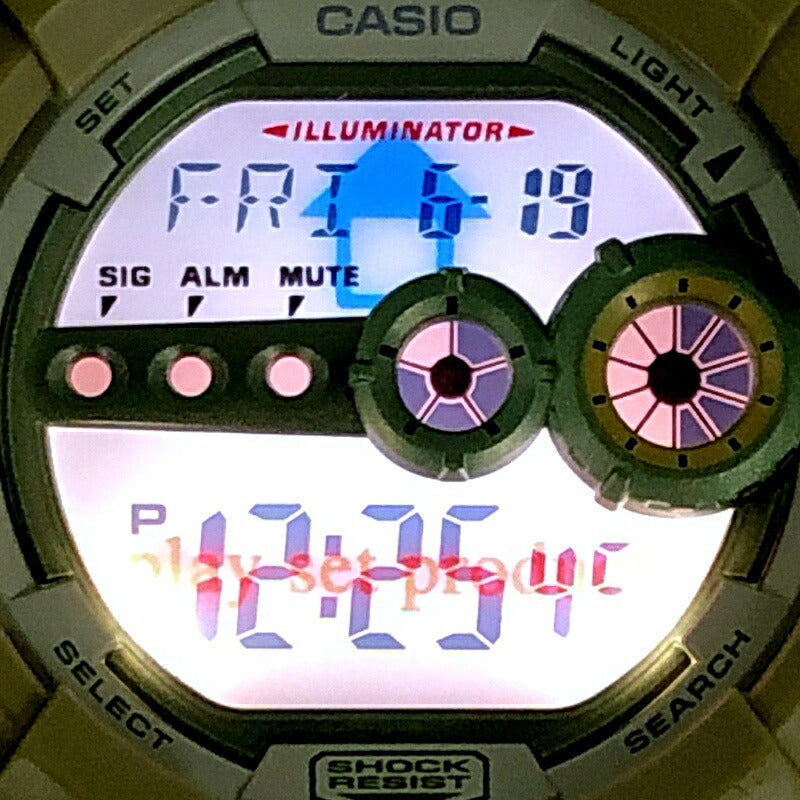 G-SHOCK GD-100PS-3 MAN BOX Khaki Digital Watch Size ONE SIZE
