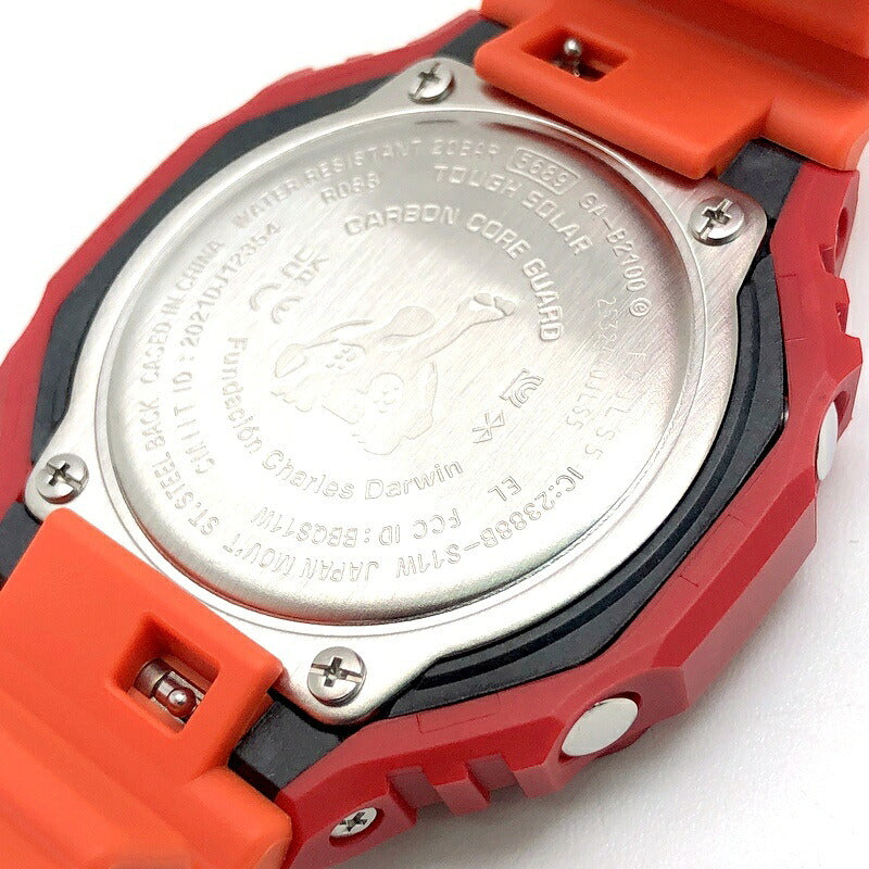 G-SHOCK GA-B2100DF-4A Casioak Red Orange Watch Size ONE SIZE