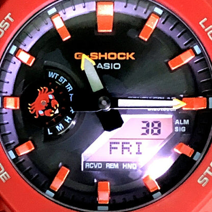 G-SHOCK GA-B2100DF-4A Casioak Red Orange Watch Size ONE SIZE
