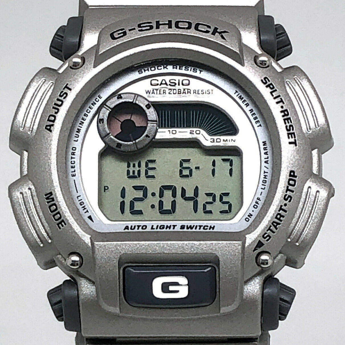 G-SHOCK X-tream Triple Crown Silver Band Watch Size ONE SIZE