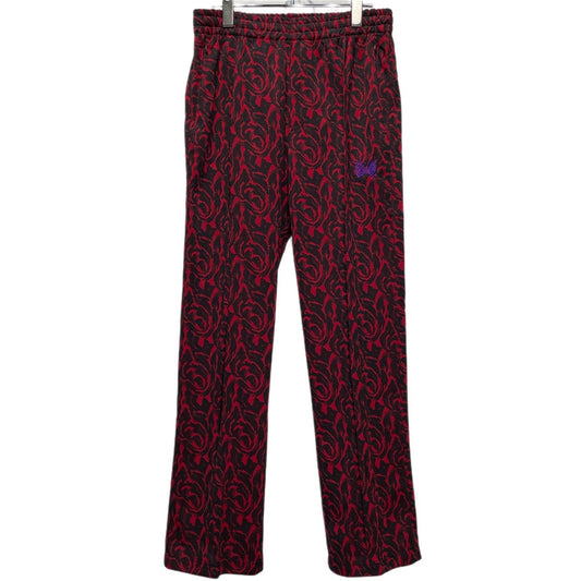 BARACUTA x Needles 23SS Jacquard Track Pants Red Sweatpants Size M