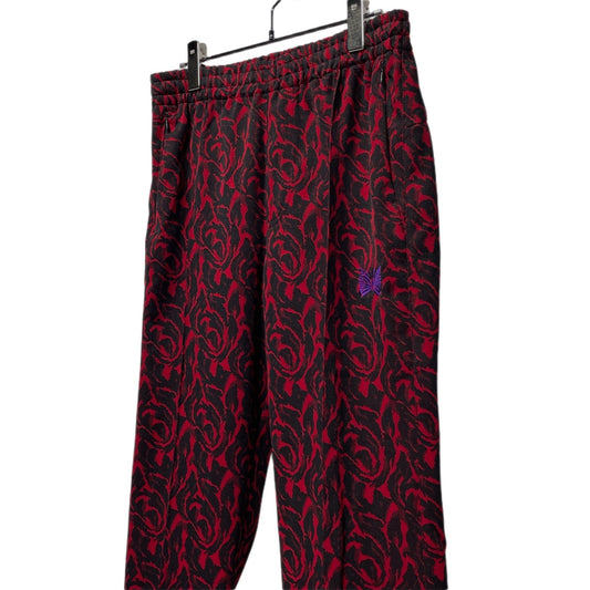 BARACUTA x Needles 23SS Jacquard Track Pants Red Sweatpants Size M