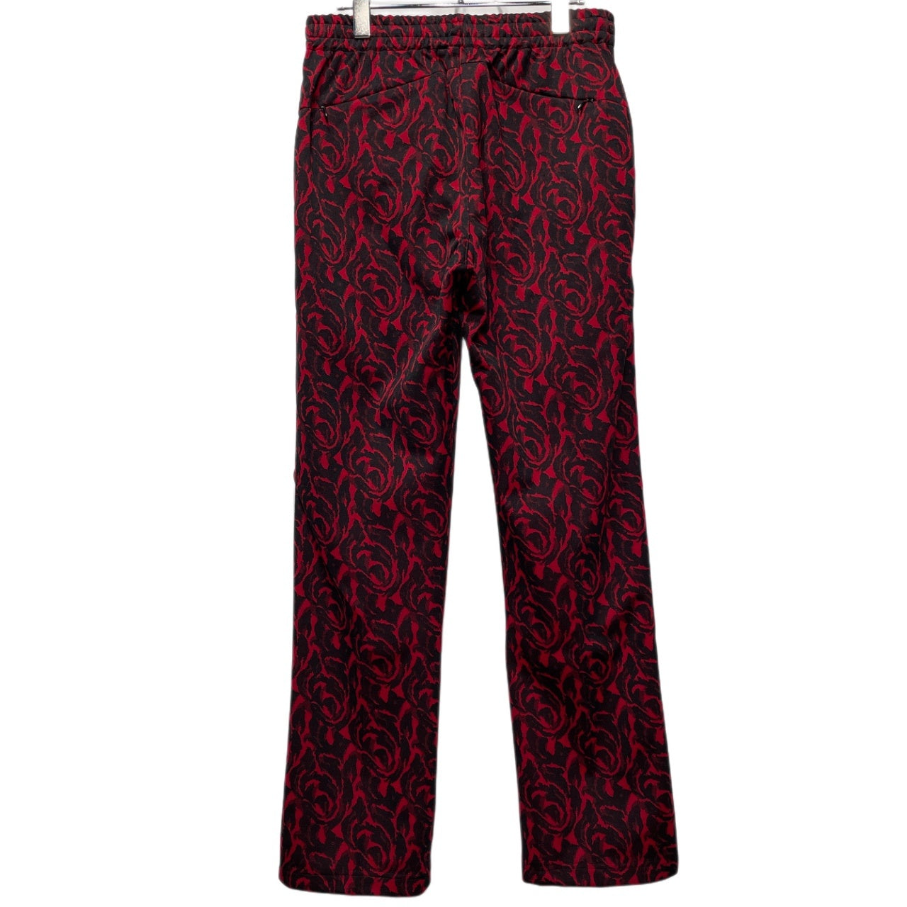 BARACUTA x Needles 23SS Jacquard Track Pants Red Sweatpants Size M