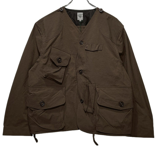 South2 West8 Tenkara Nylon Oxford Jacket Brown Size L