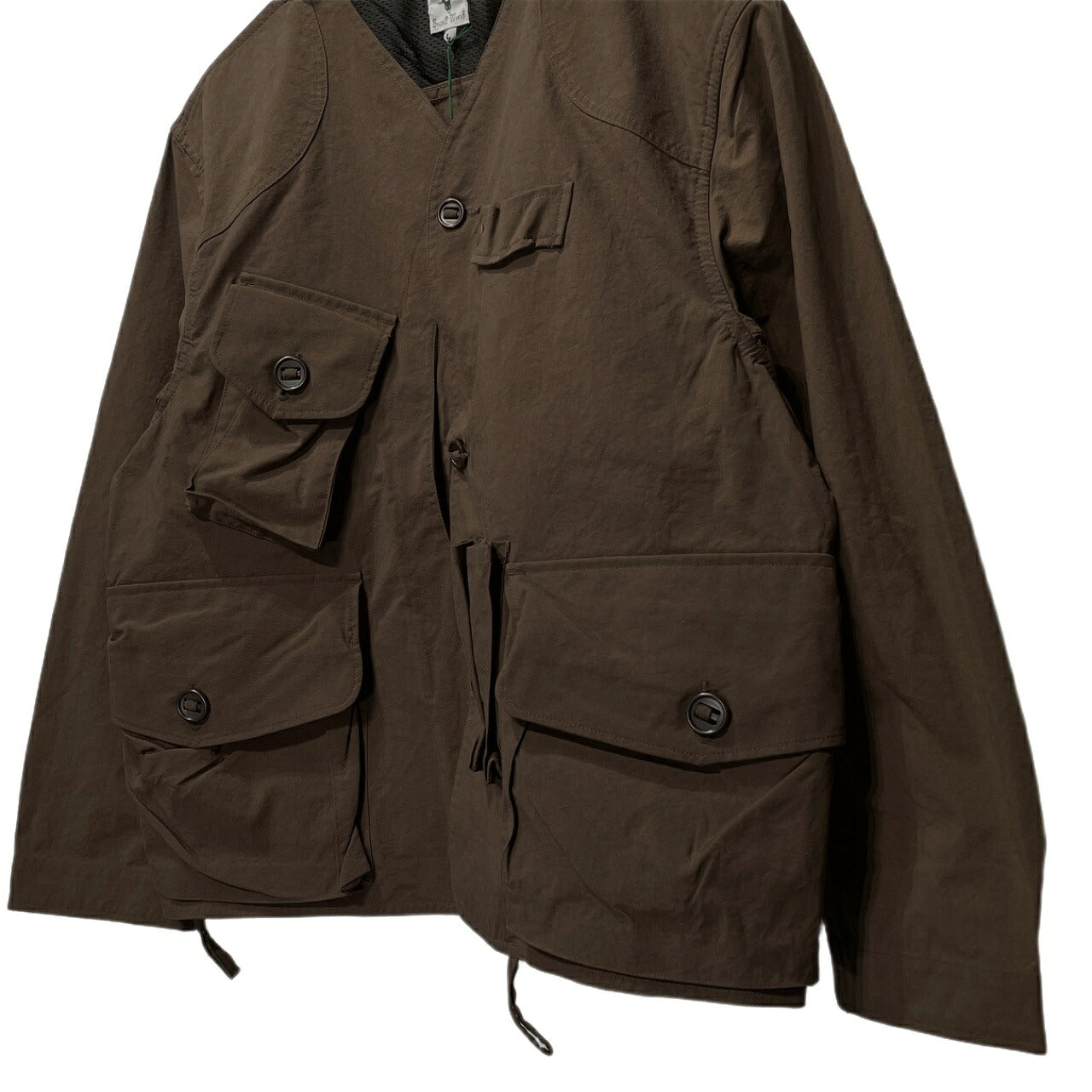 South2 West8 Tenkara Nylon Oxford Jacket Brown Size L