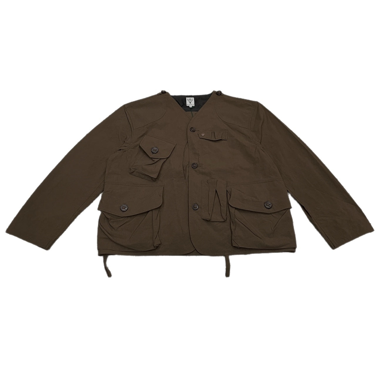 South2 West8 Tenkara Nylon Oxford Jacket Brown Size L