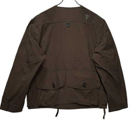 South2 West8 Tenkara Nylon Oxford Jacket Brown Size L