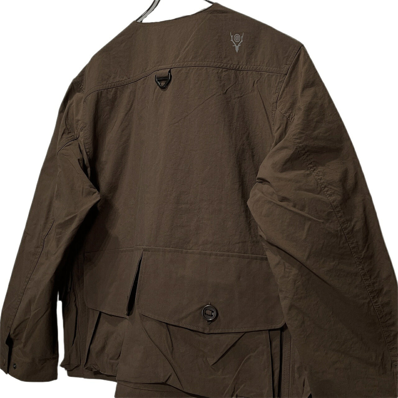 South2 West8 Tenkara Nylon Oxford Jacket Brown Size L