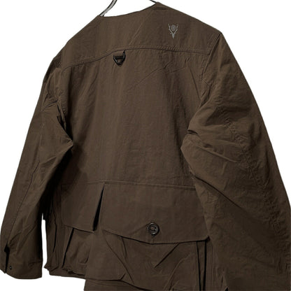 South2 West8 Tenkara Nylon Oxford Jacket Brown Size L