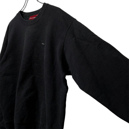 Supreme Small Box Crewneck Black Sweatshirt Size M