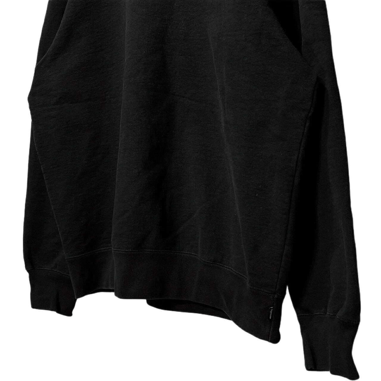 Supreme Small Box Crewneck Black Sweatshirt Size M