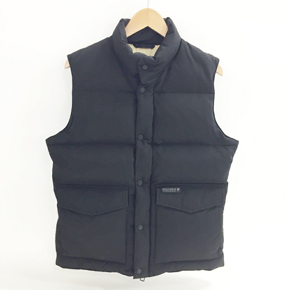 WOOLRICH Aleutian Black Down Vest Size USA