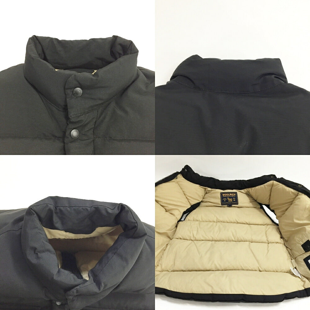 WOOLRICH Aleutian Black Down Vest Size USA