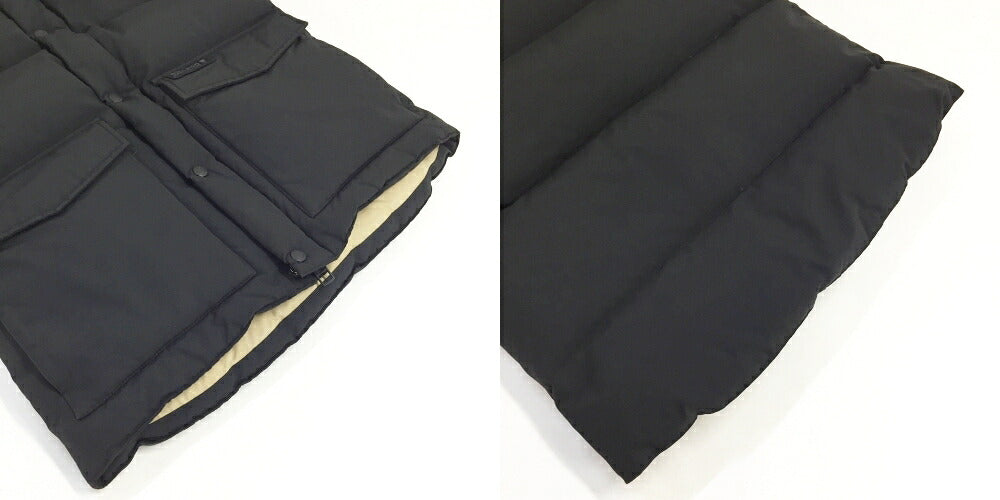 WOOLRICH Aleutian Black Down Vest Size USA