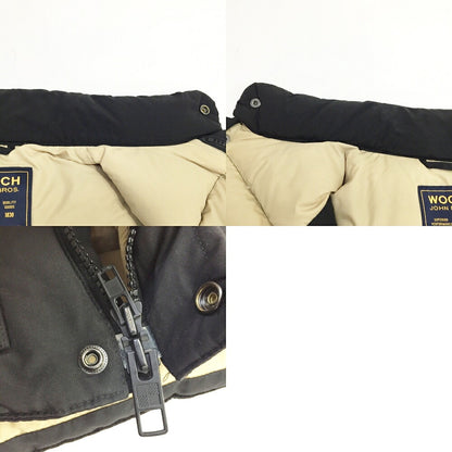 WOOLRICH Aleutian Black Down Vest Size USA