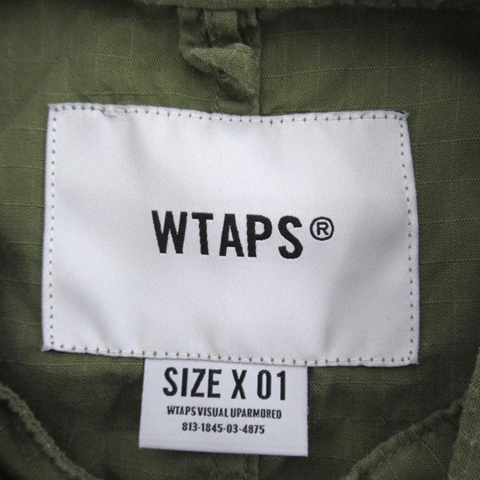 WTAPS 22SS FALCONER Lyocell Ripstop Hoodie Size 01