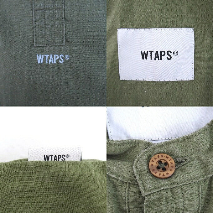 WTAPS 22SS FALCONER Lyocell Ripstop Hoodie Size 01