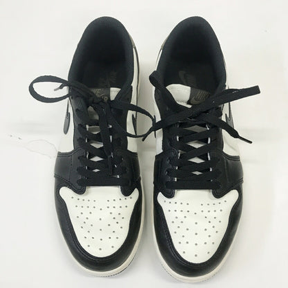 NIKE Air Jordan 1 Retro Low OG Black Sneakers Size 26.5