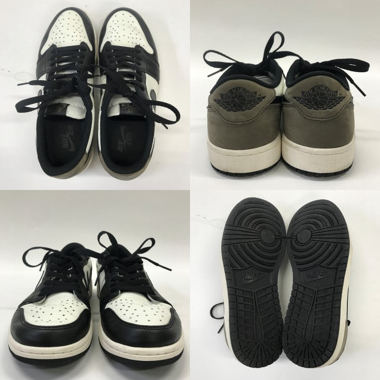 NIKE Air Jordan 1 Retro Low OG Black Sneakers Size 26.5