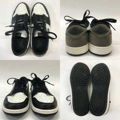 NIKE Air Jordan 1 Retro Low OG Black Sneakers Size 26.5