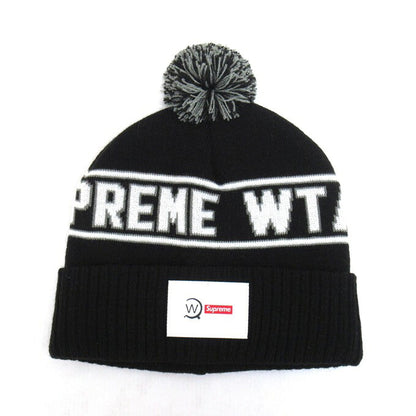 Supreme x WTAPS 21FW Beanie Black Size ONE SIZE