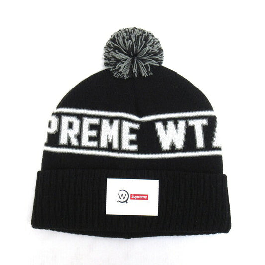 Supreme x WTAPS 21FW Beanie Black Size ONE SIZE