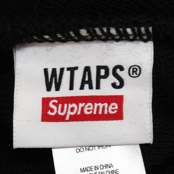Supreme x WTAPS 21FW Beanie Black Size ONE SIZE