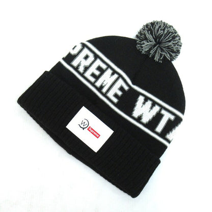Supreme x WTAPS 21FW Beanie Black Size ONE SIZE
