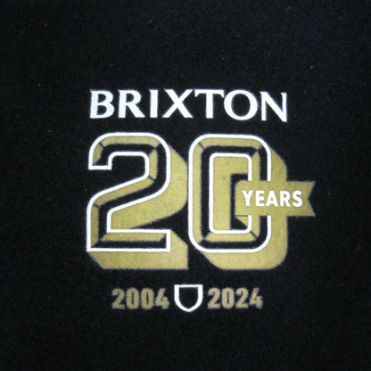 BRIXTON 20th Anniv Tiller Hat Black Size 7 1/2