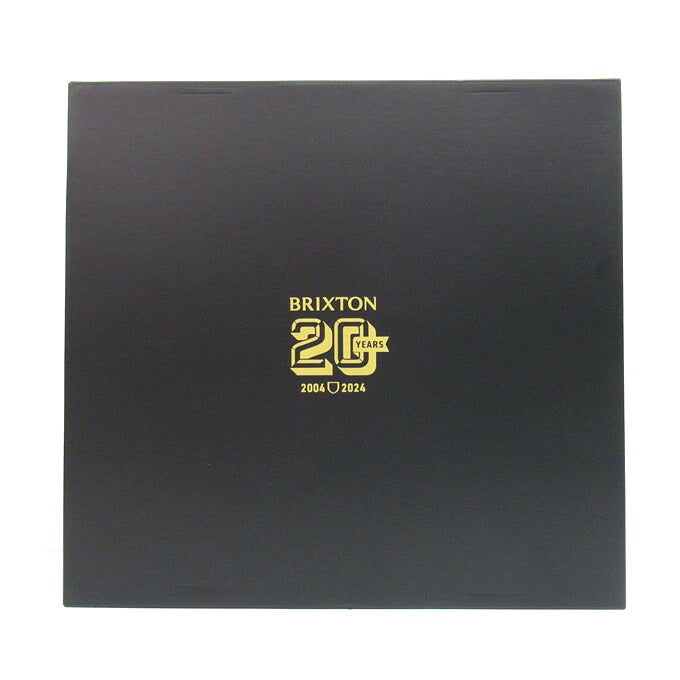 BRIXTON 20th Anniv Tiller Hat Black Size 7 1/2