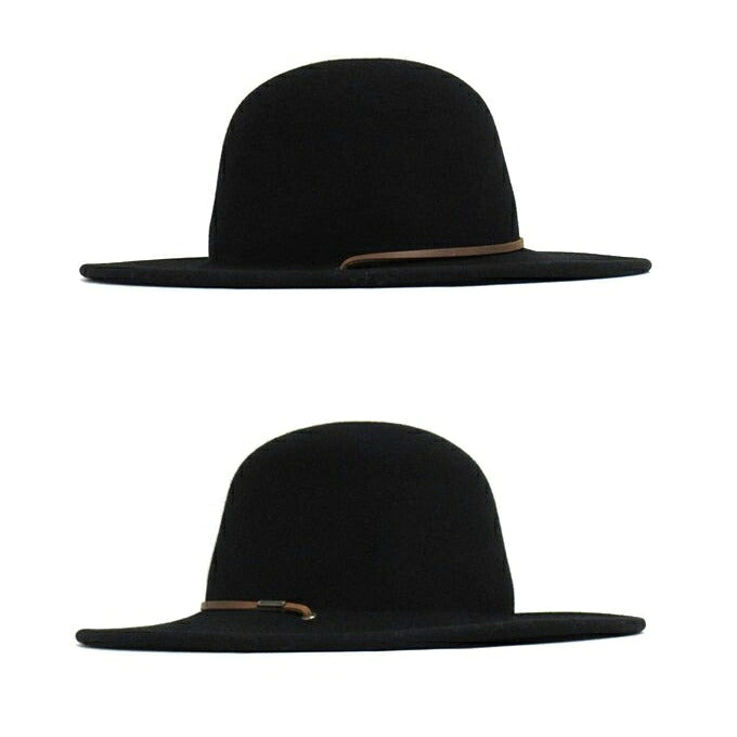 BRIXTON 20th Anniv Tiller Hat Black Size 7 1/2