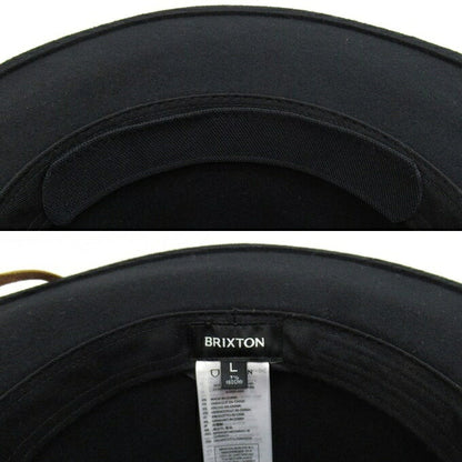 BRIXTON 20th Anniv Tiller Hat Black Size 7 1/2
