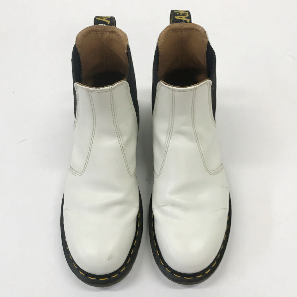 Dr.Martens 2976 White Chelsea Boots Size 27.0
