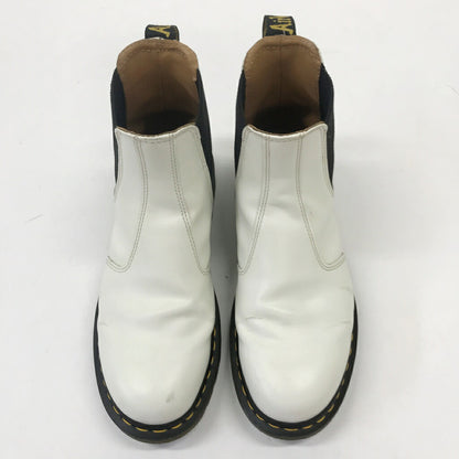 Dr.Martens 2976 White Chelsea Boots Size 27.0