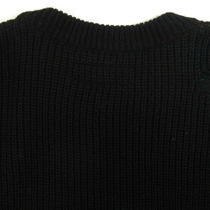 NEIGHBORHOOD SAVAGE Crew Knit Sweater Black Size S