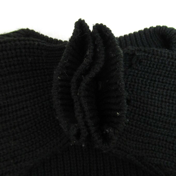 NEIGHBORHOOD SAVAGE Crew Knit Sweater Black Size S