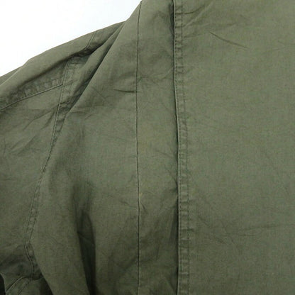 BANANA REPUBLIC Khaki Collar Leather Hunting Jacket Size M