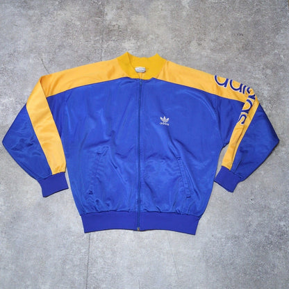 adidas 80s Trefoil Logo USA Track Jacket Size L