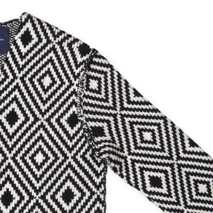 RAINMAKER KYOTO 16AW No Collar Wool Pattern Jacket Size 46