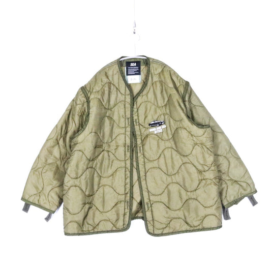 WIND AND SEA 21SS x81TEEZ Logo Jacket Khaki Size FREE