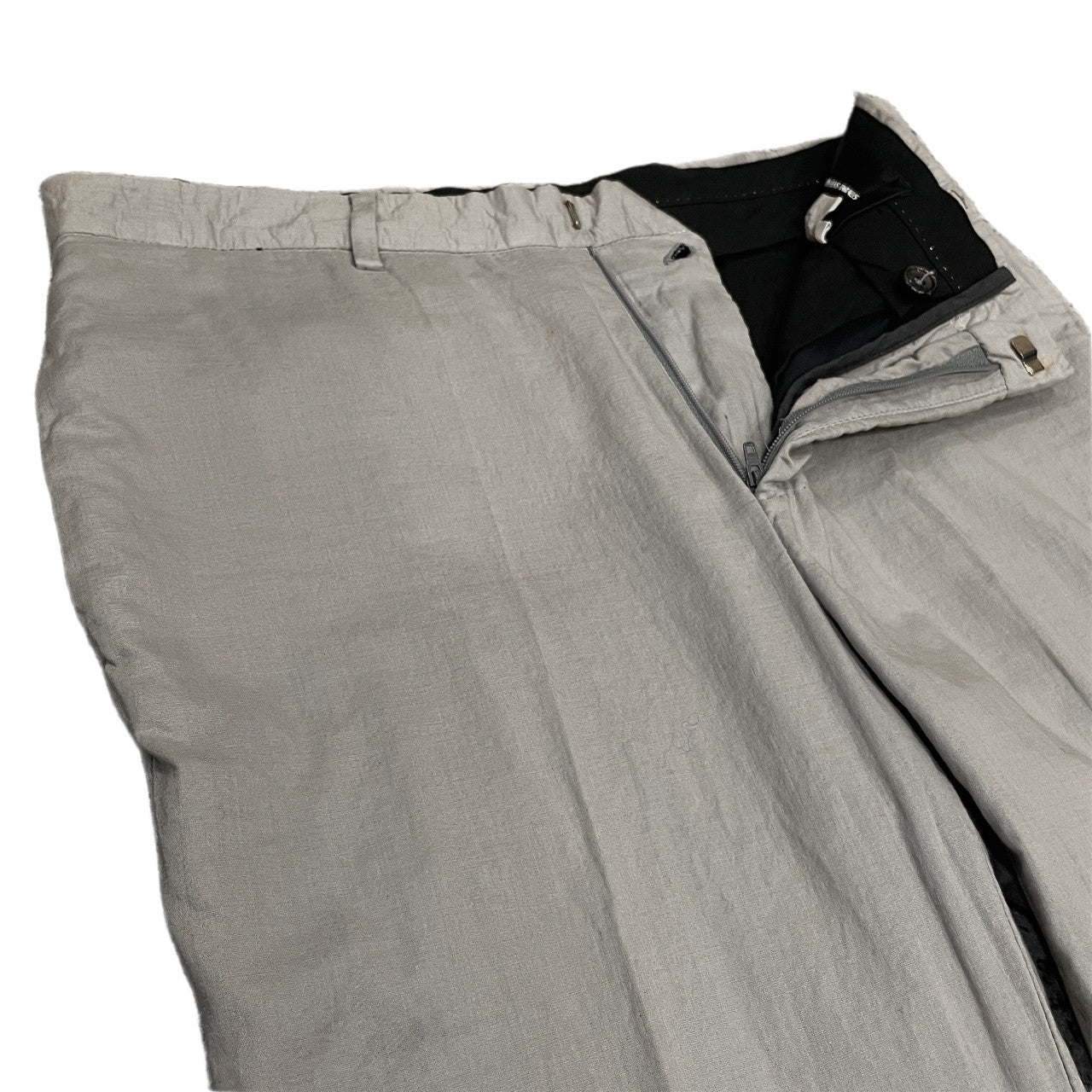 Nicolas Andreas Taralis Gray Cotton Gauze Slim Size 44