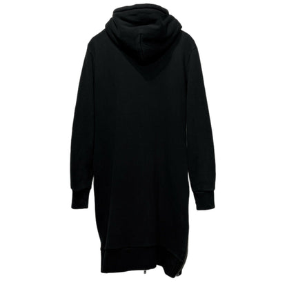 S'exprimer Fleece Lined Double Side Zip Long Hoodie Size 44