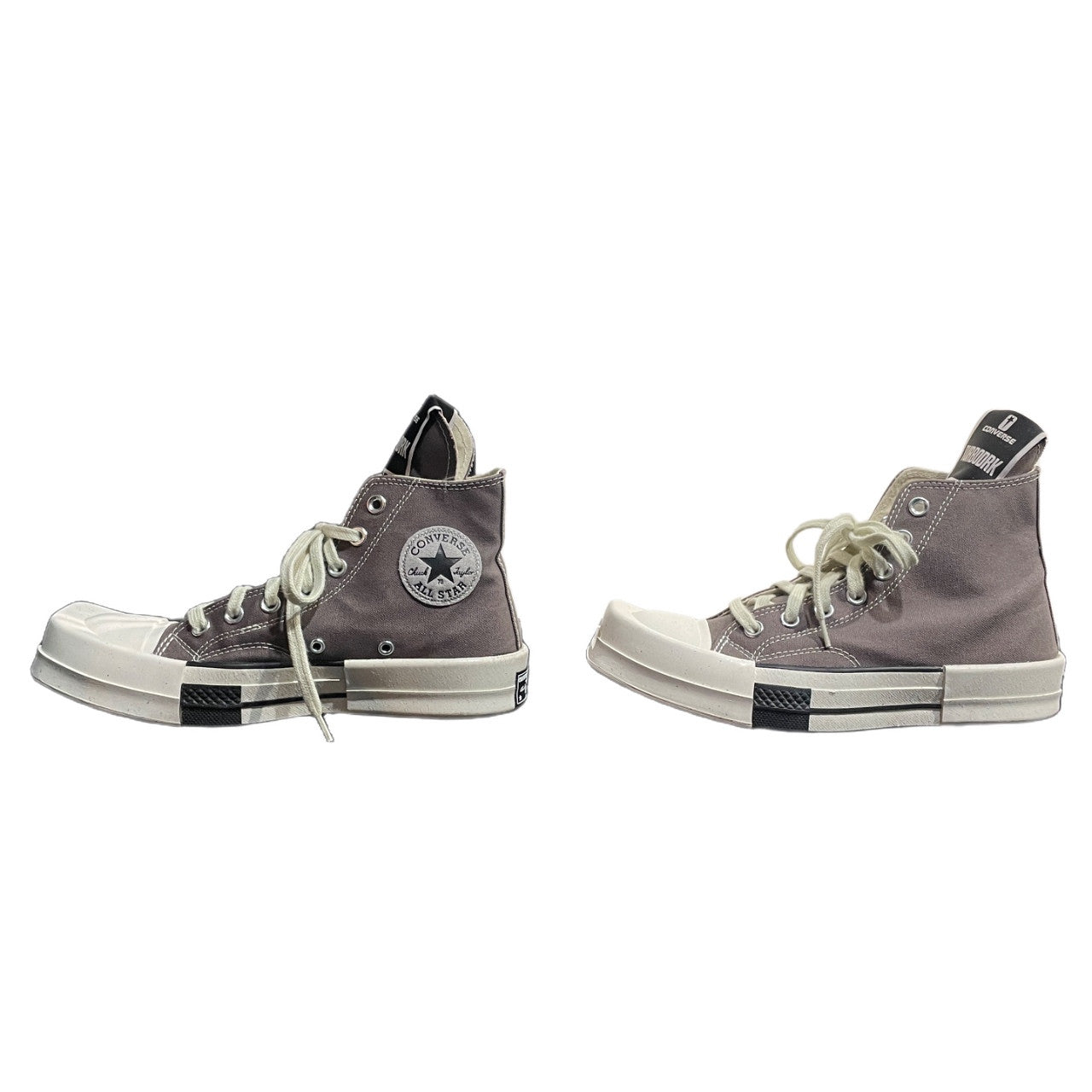 Rick Owens DRKSHDW x CONVERSE TURBODRK Sneakers Size 24.5